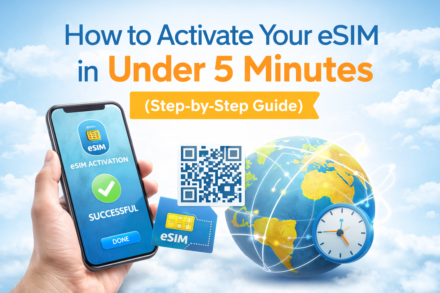 How to Activate Your eSIM in Under 5 Minutes (Step-by-Step Guide)