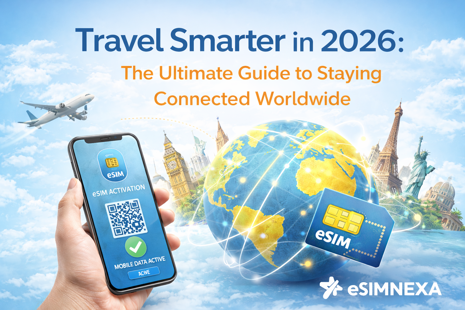 Travel Smarter in 2026: The Ultimate Guide to Staying Connected Worldwide with eSIMNEXA