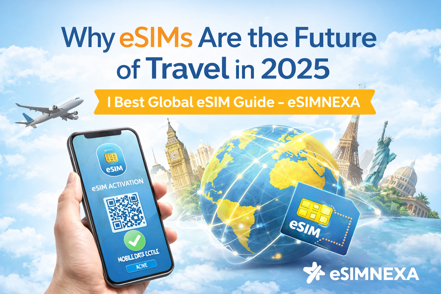 Why eSIMs Are the Future of Travel in 2025 | Best Global eSIM Guide – eSIMNEXA